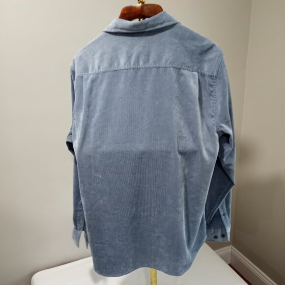 ORIGINAL WEATHERPROOF VINTAGE LIGHT BLUE COURDROY CASUALSHIRT MEN SIZE XL - Picture 8 of 9